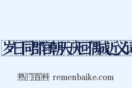岁日同郡官朝天庆回偶成近义词是什么意思的图片